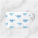 Seamless-pattern-with-cute-sharks-hearts Canvas Cosmetic Bag (Small) View2