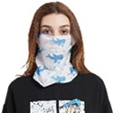 Seamless-pattern-with-cute-sharks-hearts Face Covering Bandana (Two Sides) View1
