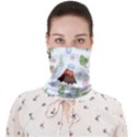 Cute-palm-volcano-seamless-pattern Face Covering Bandana (Adult) View1