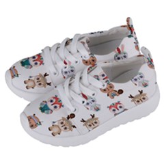 Cute-cartoon-boho-animals-seamless-pattern Kids  Lightweight Sports Shoes by uniart180623