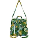 Seamless-pattern-with-cucumber-slice-flower-colorful-hand-drawn-background-with-vegetables-wallpaper Crossbody Backpack View3