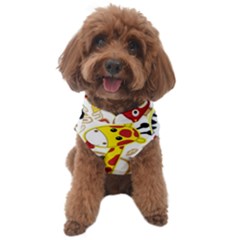 Vector-seamless-pattern-nice-animals-cartoon Dog Sweater by uniart180623