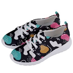 Art Pattern Design Background Print Women s Lightweight Sports Shoes by uniart180623