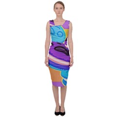 Cookies Chocolate Cookies Sweets Snacks Baked Goods Food Sleeveless Pencil Dress by uniart180623