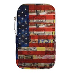 Usa Flag United States Waist Pouch (large) by uniart180623