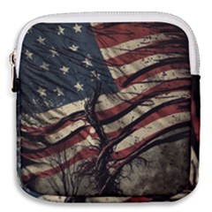 Flag Usa American Flag Mini Square Pouch by uniart180623