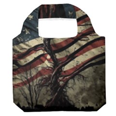Flag Usa American Flag Premium Foldable Grocery Recycle Bag by uniart180623