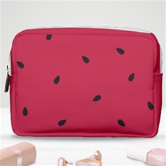 Minimalist Summer Watermelon Wallpaper Make Up Pouch (medium) by Ravend