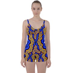Newart2 Tie Front Two Piece Tankini by hogartharts