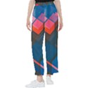 Minimalist Abstract Shaping Abstract Digital Art Minimalism Women s Pants  View1