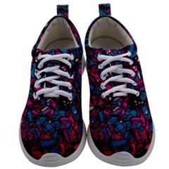 Grafitti Graffiti Abstract Artwork Digital Mens Athletic Shoes by uniart180623