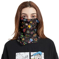 Cartoon Texture Face Covering Bandana (two Sides) by uniart180623
