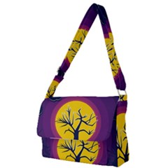 Empty Tree Leafless Stem Bare Branch Full Print Messenger Bag (s) by uniart180623
