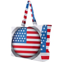 United Of America Usa Flag Simple Shoulder Bag by Celenk