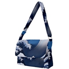 The Great Wave Off Kanagawa Full Print Messenger Bag (s) by Grandong
