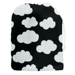 Bw Clouds Drawstring Pouch (3xl) by ConteMonfrey