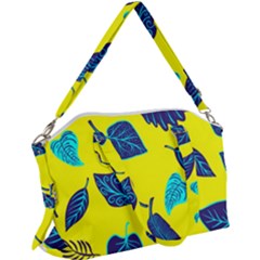 Sheets Pattern Picture Detail Canvas Crossbody Bag by Simbadda