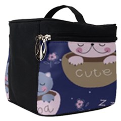 Cute Kittens Sleep Sweetly Mugs Make Up Travel Bag (small) by Simbadda