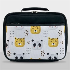 Seamless Pattern Cute Animals Lunch Bag by Simbadda