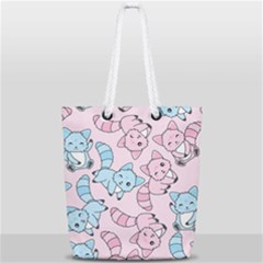 Children Pattern Design Full Print Rope Handle Tote (small) by Simbadda