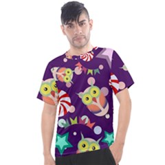 Owl Pattern Background Men s Sport Top by Simbadda