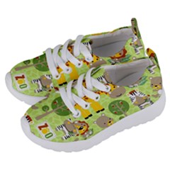 Funny Animals Cartoon Kids  Lightweight Sports Shoes by Simbadda