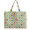 Birds Pattern Background Zipper Mini Tote Bag View1
