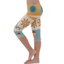 Nautical Elements Collection Kids  Lightweight Velour Capri Leggings  View2