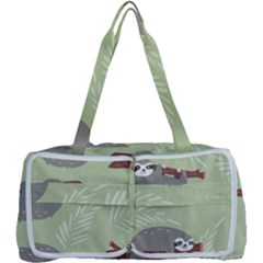 Sloths-pattern-design Multi Function Bag by Simbadda