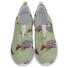 Sloths-pattern-design No Lace Lightweight Shoes by Simbadda