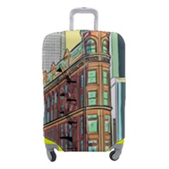Building Urban Architecture Tower Luggage Cover (small) by Grandong