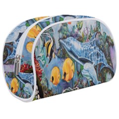 Colorful Aquatic Life Wall Mural Make Up Case (medium) by Proyonanggan