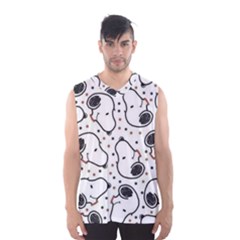Dog Pattern Men s Basketball Tank Top by Bangk1t