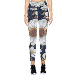 Fantasy People Mysticism Composing Fairytale Art Pocket Leggings  by Bangk1t