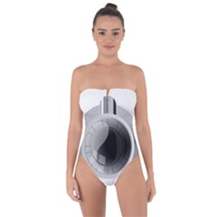 Washing Machines Home Electronic Tie Back One Piece Swimsuit by pakminggu