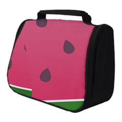 Watermelon Fruit Summer Red Fresh Food Healthy Full Print Travel Pouch (small) by pakminggu