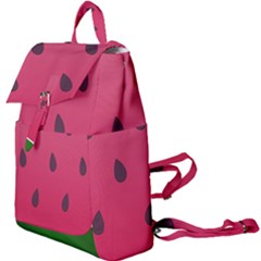 Watermelon Fruit Summer Red Fresh Food Healthy Buckle Everyday Backpack by pakminggu