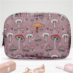 Mushrooms Autumn Fall Pattern Seamless Decorative Make Up Pouch (small) by pakminggu