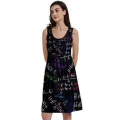 Mathematics  Physics Maths Math Pattern Classic Skater Dress by Grandong