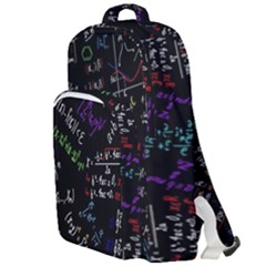 Mathematics  Physics Maths Math Pattern Double Compartment Backpack by Grandong