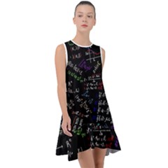 Mathematics  Physics Maths Math Pattern Frill Swing Dress by Grandong