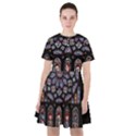 Chartres Cathedral Notre Dame De Paris Stained Glass Sailor Dress View1