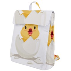 Cute Chick Flap Top Backpack by RuuGallery10