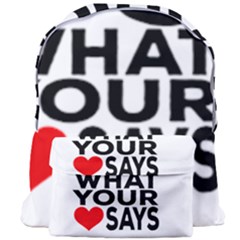 Do What Ur Heart Says Giant Full Print Backpack by RuuGallery10