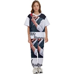 Moosewala Kids  Tee And Pants Sports Set by Mayank