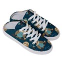 Seamless-pattern-owls-dreaming Half Slippers View3