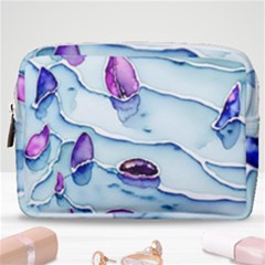Water Tide Gemstone Make Up Pouch (medium) by pakminggu
