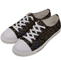 Pattern Abstract Runes Graphic Women s Low Top Canvas Sneakers View2