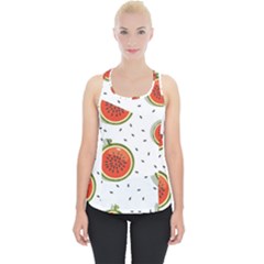 Seamless Background Pattern With Watermelon Slices Piece Up Tank Top by pakminggu