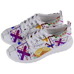 Mathematics Formula Physics School Men s Lightweight Sports Shoes by Bedest